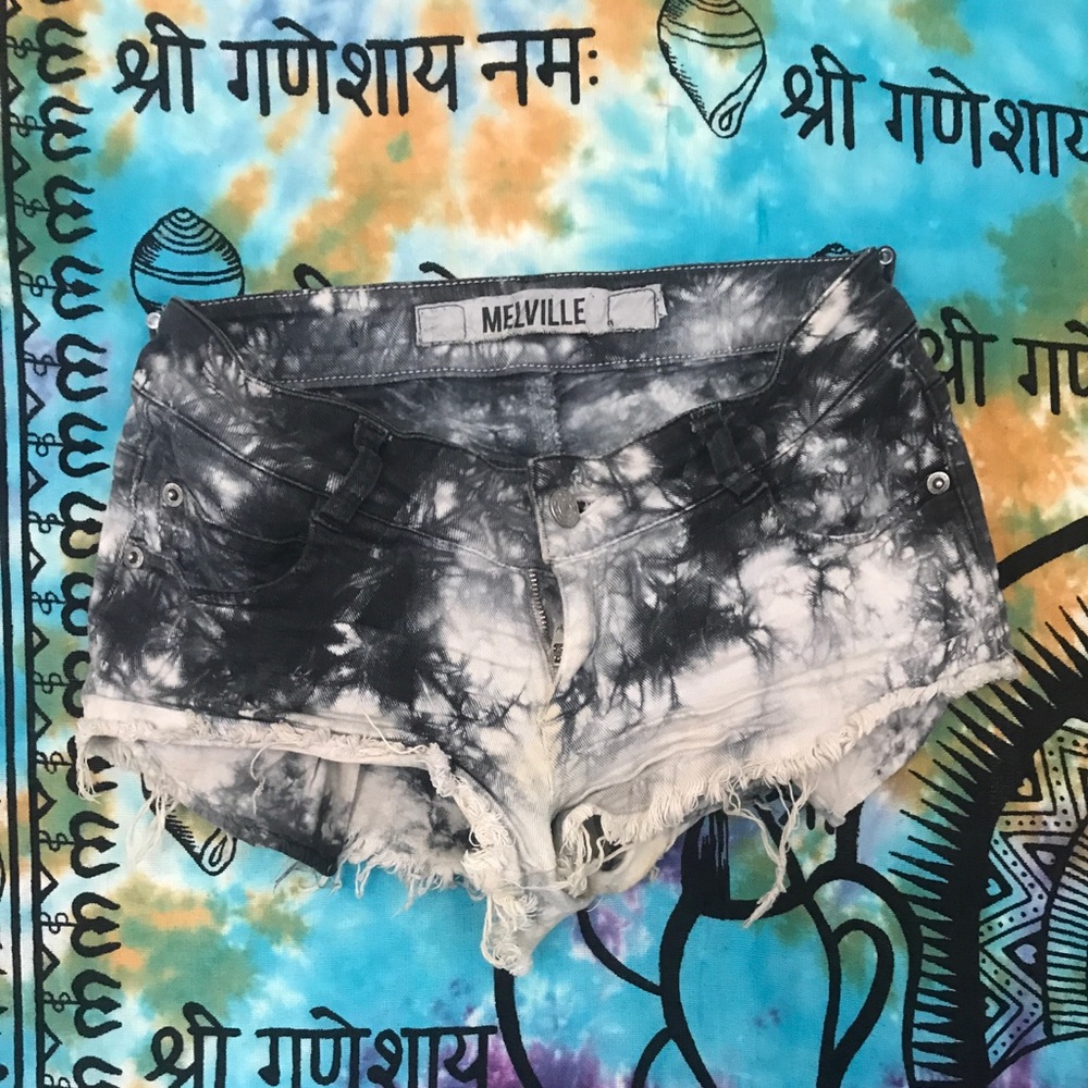 Brandy Melville Acid Wash Shorts